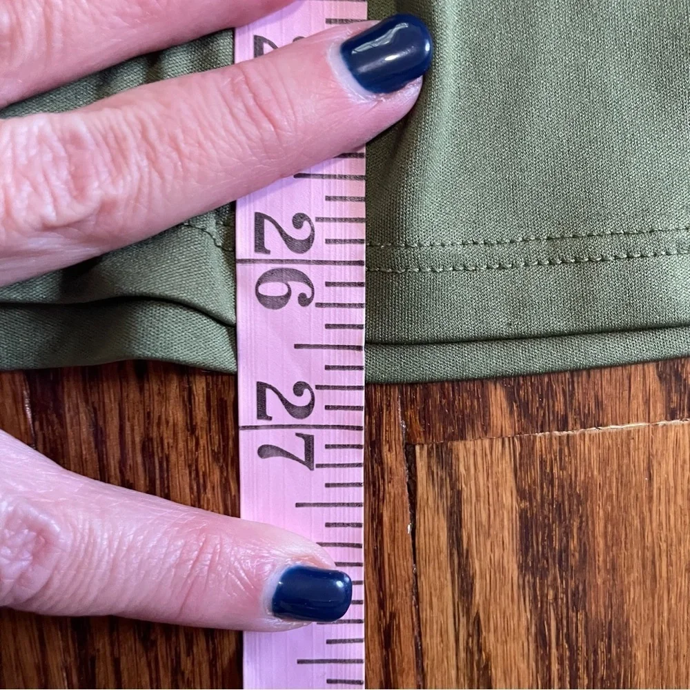 The North Face Hunter Green Long‎ Sleeved Wick Away Tee Size Large